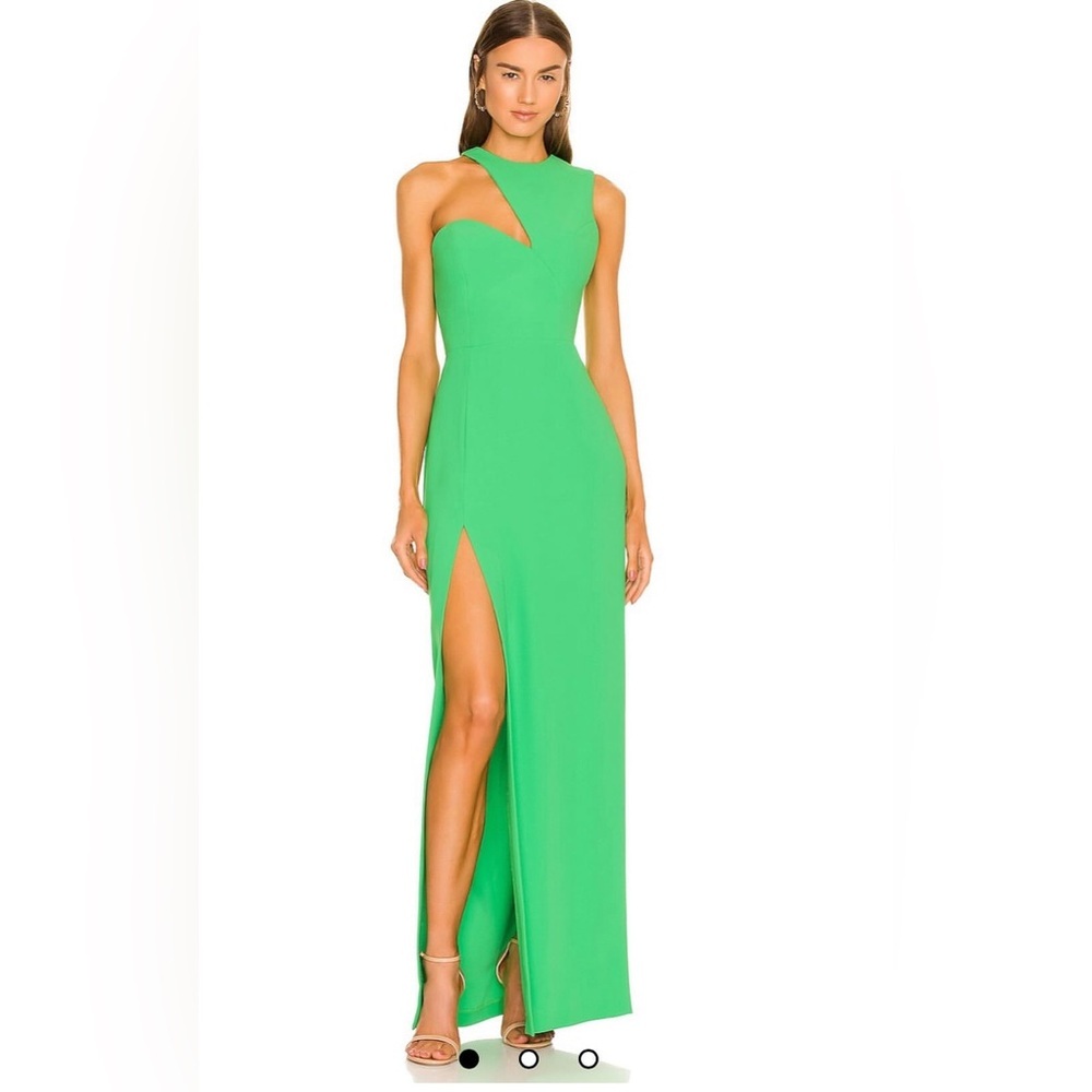 Amanda Uprichard Green Maxi Dress